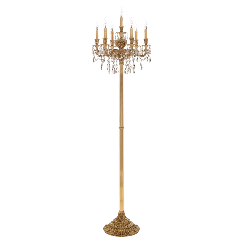 Piantana oro zecchino sfumato 798/P6+1-SH/G - Caesar | Terra | Illuminazione | Possoni